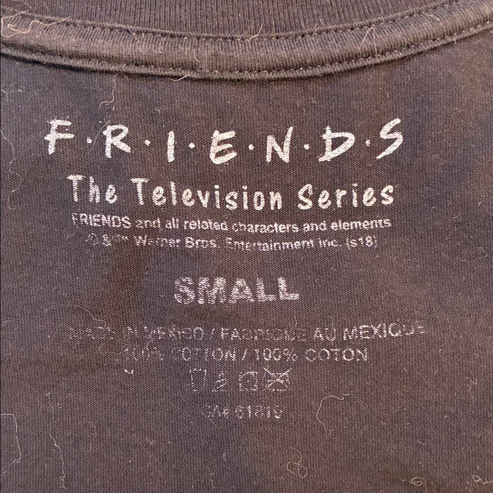 FRIENDS Black Graphic Tee - Picture 4 of 5